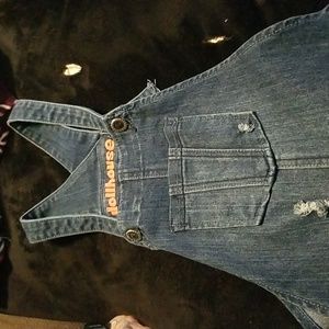 Like New Size Medium Dollhouse Women's Overalls